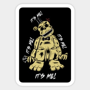 Golden Freddy Sticker